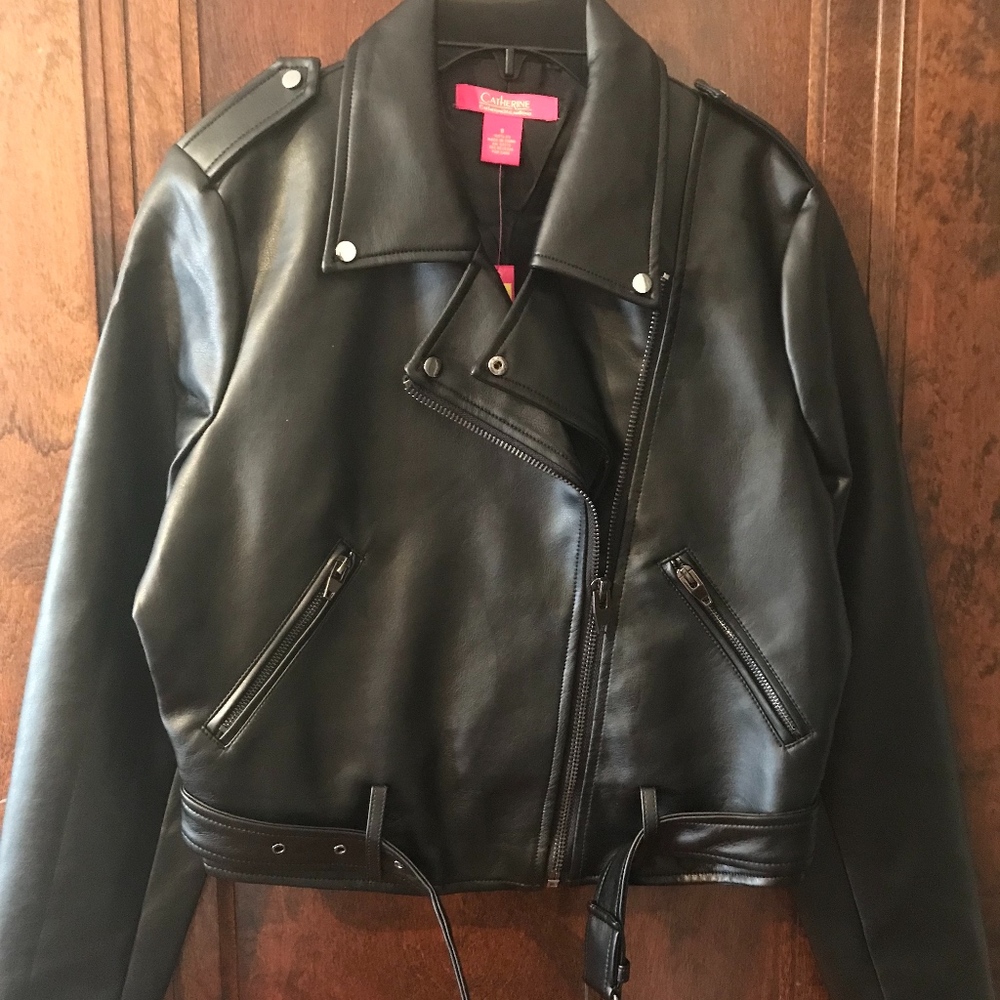 NWT Vegan Leather Jacket